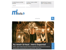 Tablet Screenshot of mlactu.fr